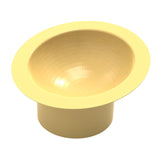 Maxbell Portable Raised Cat Bowl Neck Protection Pet Feeding Bowl Food Container Yellow