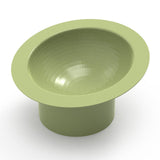 Maxbell Portable Raised Cat Bowl Neck Protection Pet Feeding Bowl Food Container Green