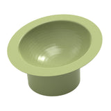 Maxbell Portable Raised Cat Bowl Neck Protection Pet Feeding Bowl Food Container Green