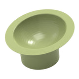 Maxbell Portable Raised Cat Bowl Neck Protection Pet Feeding Bowl Food Container Green