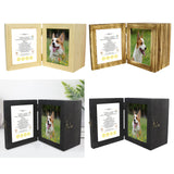 Maxbell Wood Pet Urn Loss of Dog or Cat Casket Funeral Remembrance Souvenir Gifts Light Wood