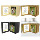 Maxbell Wood Pet Urn Loss of Dog or Cat Casket Funeral Remembrance Souvenir Gifts Light Wood