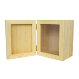 Maxbell Wood Pet Urn Loss of Dog or Cat Casket Funeral Remembrance Souvenir Gifts Light Wood