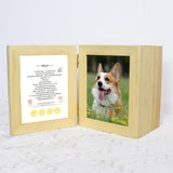 Maxbell Wood Pet Urn Loss of Dog or Cat Casket Funeral Remembrance Souvenir Gifts Light Wood