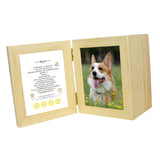 Maxbell Wood Pet Urn Loss of Dog or Cat Casket Funeral Remembrance Souvenir Gifts Light Wood