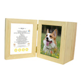 Maxbell Wood Pet Urn Loss of Dog or Cat Casket Funeral Remembrance Souvenir Gifts Light Wood