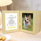 Maxbell Wood Pet Urn Loss of Dog or Cat Casket Funeral Remembrance Souvenir Gifts Light Wood