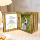 Maxbell Wood Pet Urn Loss of Dog or Cat Casket Funeral Remembrance Souvenir Gifts Dark Wood