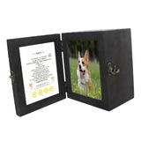 Maxbell Wood Pet Urn Loss of Dog or Cat Casket Funeral Remembrance Souvenir Gifts Black