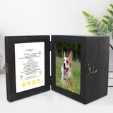 Maxbell Wood Pet Urn Loss of Dog or Cat Casket Funeral Remembrance Souvenir Gifts Black