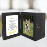 Maxbell Wood Pet Urn Loss of Dog or Cat Casket Funeral Remembrance Souvenir Gifts Black