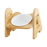 Maxbell Cat Dog Bowl Raised Drinking Feeding Dish Tilted Elevated Pet Food Feeder Single Bowl