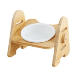 Maxbell Cat Dog Bowl Raised Drinking Feeding Dish Tilted Elevated Pet Food Feeder Single Bowl