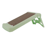 Maxbell Cat Scratcher Cardboard Lounge Scratch Ramp for Sofa Protection Play Kitten Green