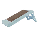 Maxbell Cat Scratcher Cardboard Lounge Scratch Ramp for Sofa Protection Play Kitten Blue