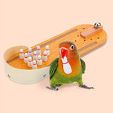 Maxbell Parrot Training Toys Cage Toys Interactive Intelligence Toy for Pet Bird