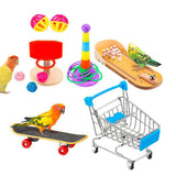 Maxbell Parrot Training Toys Cage Toys Interactive Intelligence Toy for Pet Bird