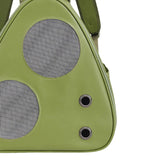 Maxbell Cat Carrier Backpack with Pocket Adjustable Shoulder Strap for Camping Green