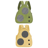 Maxbell Cat Carrier Backpack with Pocket Adjustable Shoulder Strap for Camping Green