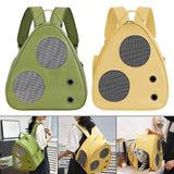 Maxbell Cat Carrier Backpack with Pocket Adjustable Shoulder Strap for Camping Green