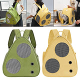 Maxbell Cat Carrier Backpack with Pocket Adjustable Shoulder Strap for Camping Green
