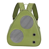 Maxbell Cat Carrier Backpack with Pocket Adjustable Shoulder Strap for Camping Green