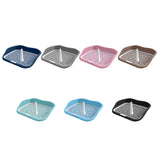 Maxbell Portable Mesh Dog Training Toilet Litter Box Small Dog Urinal with Fence Blue