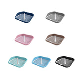 Maxbell Portable Mesh Dog Training Toilet Litter Box Small Dog Urinal with Fence Blue