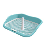 Maxbell Portable Mesh Dog Training Toilet Litter Box Small Dog Urinal with Fence Green