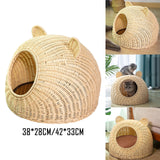 Maxbell Cat Sleeping Bed Washable Lightweight for Summer Small Medium Dogs Puppy 38cmx38cm