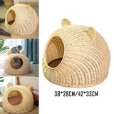 Maxbell Cat Sleeping Bed Washable Lightweight for Summer Small Medium Dogs Puppy 38cmx38cm