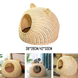 Maxbell Cat Sleeping Bed Washable Lightweight for Summer Small Medium Dogs Puppy 38cmx38cm