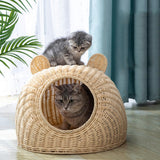 Maxbell Cat Sleeping Bed Washable Lightweight for Summer Small Medium Dogs Puppy 45cmx45cm