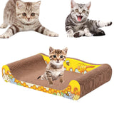 Maxbell Cat Scratcher Cardboard Corrugated Scratch Pads for Small Medium Large Cats