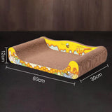Maxbell Cat Scratcher Cardboard Corrugated Scratch Pads for Small Medium Large Cats