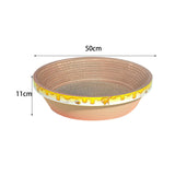 Maxbell Corrugated Scratch Pad Lounge Beds House Nest Cats Scratcher Cardboard 50cmx9cm