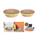 Maxbell Corrugated Scratch Pad Lounge Beds House Nest Cats Scratcher Cardboard 50cmx9cm