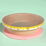 Maxbell Corrugated Scratch Pad Lounge Beds House Nest Cats Scratcher Cardboard 43cmx9cm