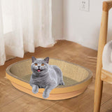 Maxbell Cat Scratch Pad Thicken Corrugated Nest Bed Bowl Shaped Grind Claws Brown Edge