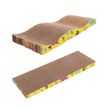 Maxbell Cat Scratcher Cardboard Scratching Mat Furniture Protector Cat Scratch Pad Surge 70x24x6cm