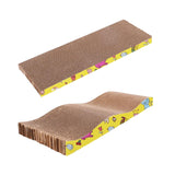 Maxbell Cat Scratcher Cardboard Scratching Mat Furniture Protector Cat Scratch Pad Surge 70x24x6cm