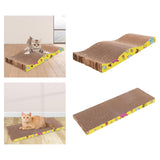 Maxbell Cat Scratcher Cardboard Scratching Mat Furniture Protector Cat Scratch Pad Surge 70x24x6cm