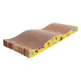 Maxbell Cat Scratcher Cardboard Scratching Mat Furniture Protector Cat Scratch Pad Surge 70x24x6cm