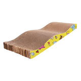 Maxbell Cat Scratcher Cardboard Scratching Mat Furniture Protector Cat Scratch Pad Surge 70x24x6cm