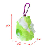 Maxbell Pet Waste Bag Dispenser with Carabiner Storage Portable Dog Poop Bag Holder Green