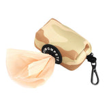 Maxbell Pet Waste Bag Dispenser for Pooper with Buckle Clip Dog Poop Bag Holder Orange Yellow