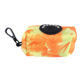 Maxbell Pet Waste Bag Dispenser for Pooper with Buckle Clip Dog Poop Bag Holder Orange Yellow