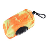 Maxbell Pet Waste Bag Dispenser for Pooper with Buckle Clip Dog Poop Bag Holder Orange Yellow