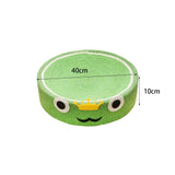 Maxbell Cat Scratcher Pad Bed Durable Round Interactive Toy Lounge Indoor for Kitten frog