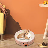 Maxbell Cat Scratcher Pad Bed Durable Round Interactive Toy Lounge Indoor for Kitten piggy